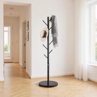 轻奢落地架智能电热毛巾MCT衣帽碳纤干式 发热简约架卧室衣服架维