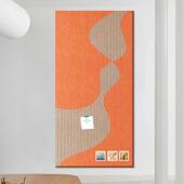 酯0158纤维毛毡墙贴木板聚家居装 墙饰收纳毛毡墙贴书房软客厅办公