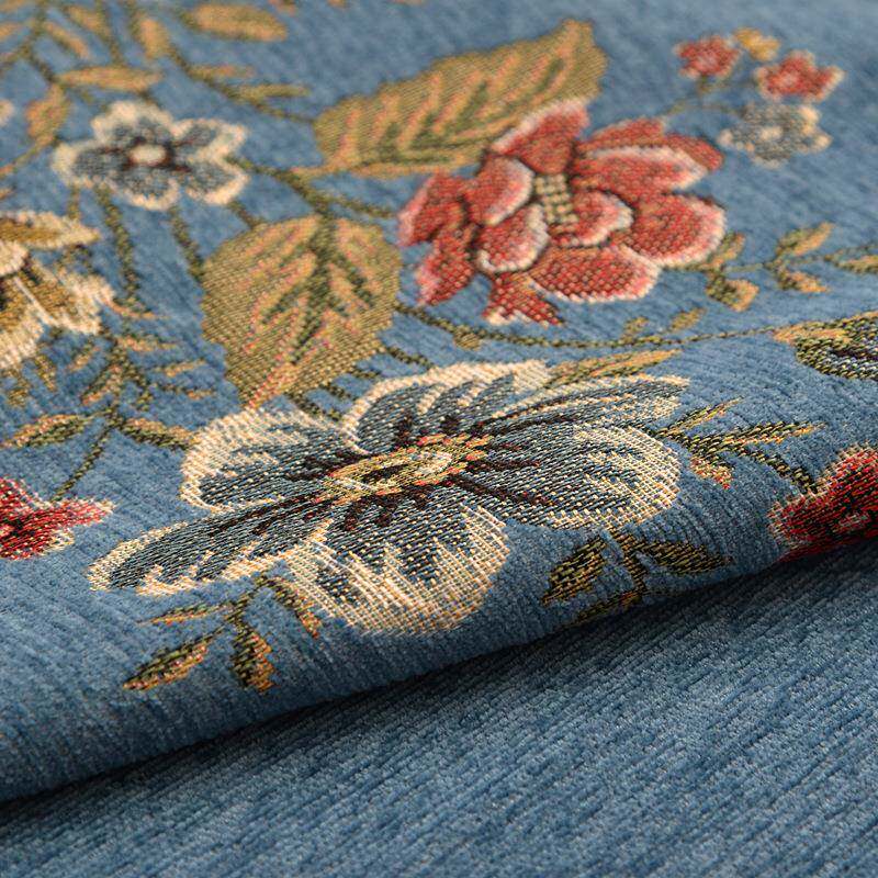 坐新中式实木沙发VAN四季垫通用滑雪尼尔布艺靠背巾抱枕套贵妃罩