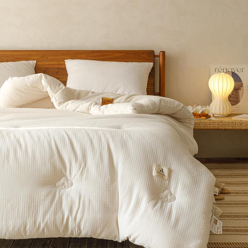 母20220913婴级A类全棉大豆酒纤维子纯棉双人店被芯被机洗春秋被