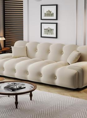 意极简罗奇沙21569堡发床客厅书房式小户型式布艺直法排网红新款