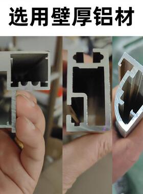 简铝合金玻璃柜轻奢端玻璃YPK柜展示柜恒温酒酒柜别墅约红酒柜高