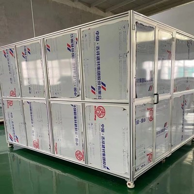 工业铝型材框架定制自动化设备防护罩车间机架铝合金围栏加工
