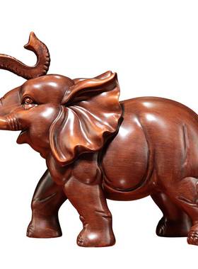 大象树脂工艺品吉象家居客厅办公桌室装饰品业乔迁礼品