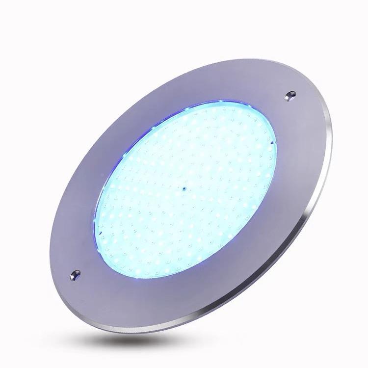 l泳池灯底e泳池壁灯七彩水水池水下侧壁游灯泳池专用照明d不锈钢