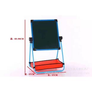 儿童画板双面磁性写字板支架式1-6岁宝宝涂鸦画板折叠小黑板画板