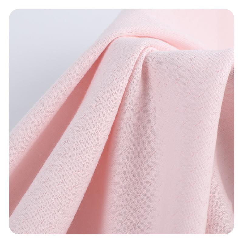 层多款双提花空层层全棉不夹丝空气现货2035.200婴幼儿爬服气面料