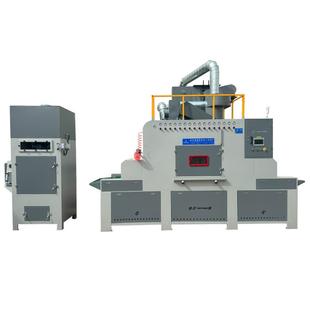 流水线输送式 自动喷砂机厂家模具齿轮轴承喷涂焊接前处理喷砂设备