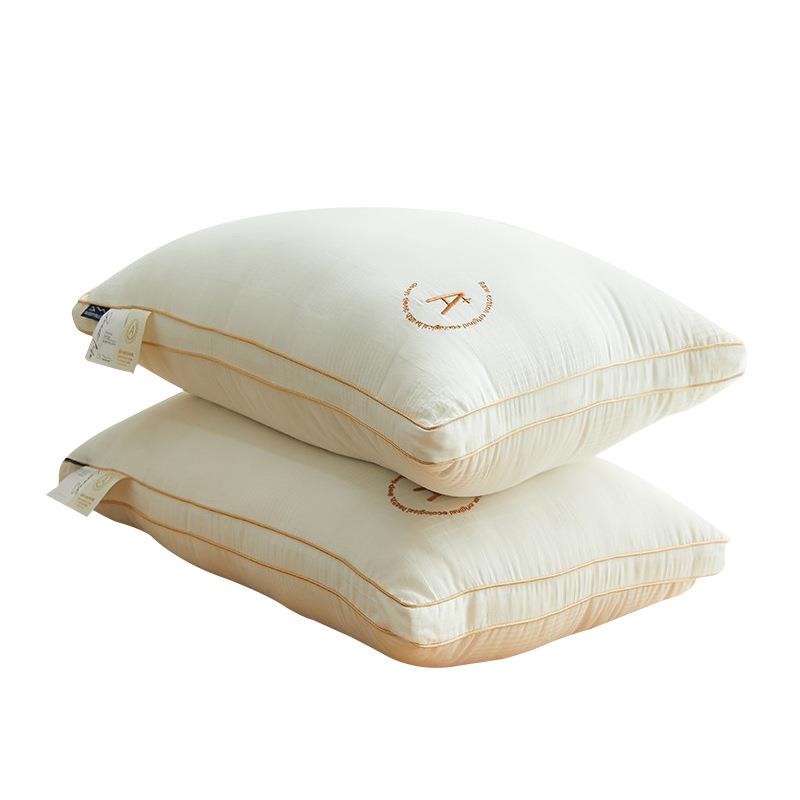 枕芯棉头大豆纤维全棉不塌陷纯314-22酒店家宿舍10用0棉床枕上用