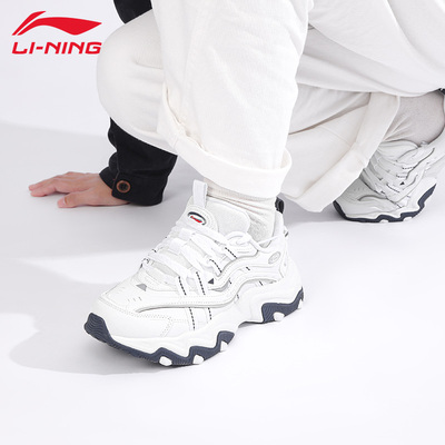 李宁猫爪LITE3/2休闲鞋女老爹鞋