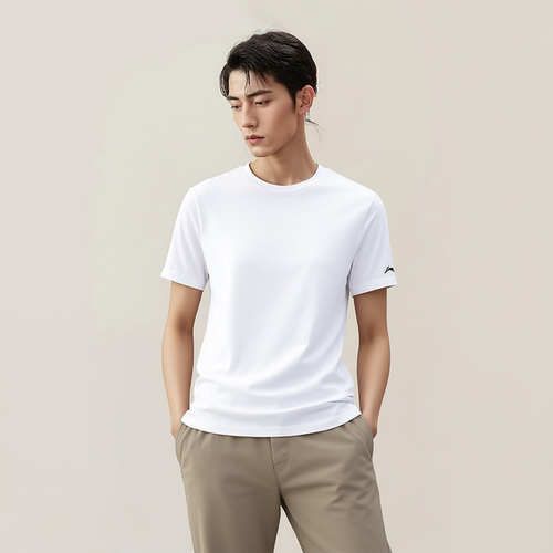 【速干凉爽】李宁短袖T恤男子夏