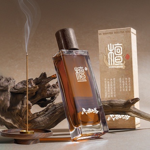 檀香香氛香水乌木沉香沉稳男士淡香水清新自然持久留香寺庙焚香