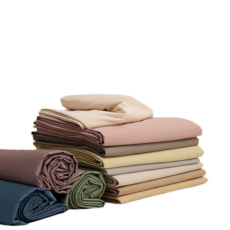 100支新疆长绒棉被套轻奢纯色全棉单被套枕套裸睡丝滑纯棉三件套,床上用品,学生床品套件,淘宝优惠券,粉丝福利购,淘宝优惠卷