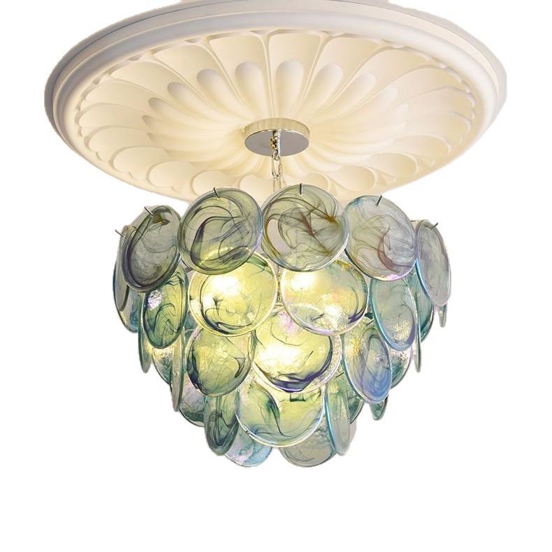 法式客灯灯具复古高性级感水晶玻璃艺术个308大厅主灯厅卧室书房