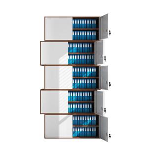 财务凭证柜铁皮柜文件柜办公室资料柜档案收纳带锁矮柜储物柜靠墙