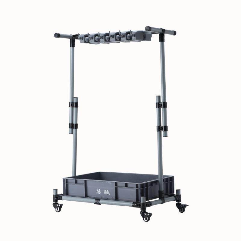 落地式扫把整理拖把挂架清洁工具收纳专用可移动推车加厚医院商场