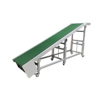 可升降装车卸货输送机流水线厂家爬坡传送带快递物流皮带提升机