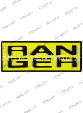 适用福特FORDRANGERT92022+尾门字母立体字母LOGO外观饰件