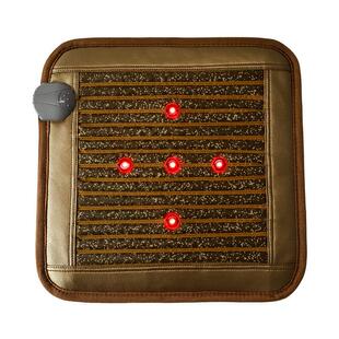 电加热光子能量坐垫超长波美容院负离子美容院坐垫黄土球水晶美容