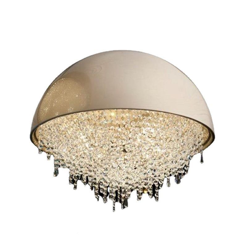 家水餐厅吊墅灯旺来聚灯后现代设计师客厅卧室别北厂欧轻奢水晶晶