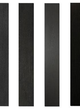 SPC石塑锁扣地板工厂直发黑色木纹家用复合地板PVC加厚防水静音