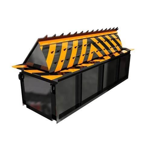 免排水全自动升降柱电动防撞阻车桩道路固定翻版路障机固定半自动