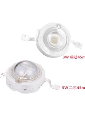 大功1/翠W发光二极ZYB管LED灯珠正率明白暖白照红黄绿蓝色光正白