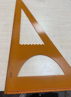 高尺度OOZ工三角尺新款加木宽可调1米1.2精米大角木工锯台尺