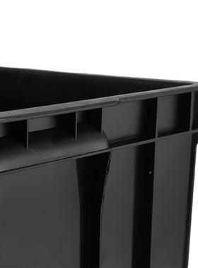 CJ-83C09-静2防电周转箱电子厂周转子盒P/B周转箱黑色塑胶筐塑料