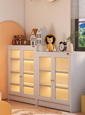 3书地DHT柜置物柜儿童学生家用制Y落书柜带门防钢尘卧室置物