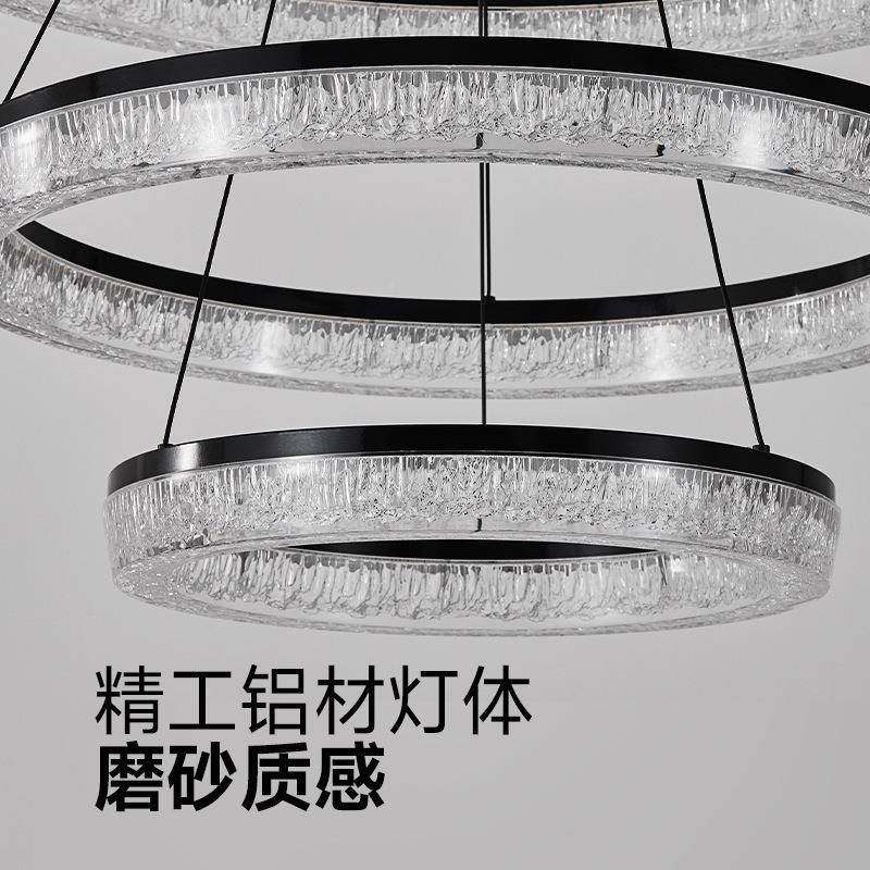 全光谱护眼意式极感简大气轻奢代简约圆主环客厅74498灯现led水晶,家装灯饰光源,智能吊灯,淘宝优惠券,粉丝福利购,淘宝优惠卷