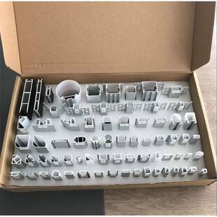 E直销L型品D线条灯挤压铝槽外壳套件71576灯槽样箱led铝材