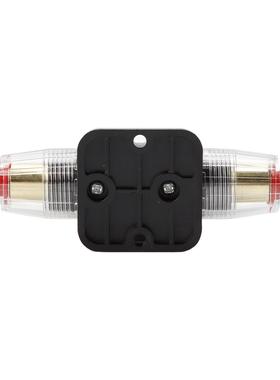 汽车音响保险座一出胆一带开险关自动保险66950保带管保险丝电源