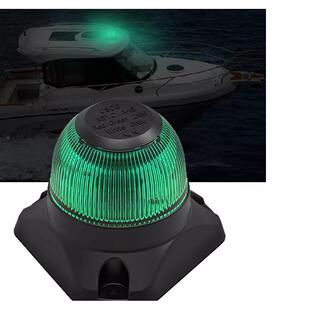 圆灯2海里能见度折叠式 锚式 尾灯红V绿 3光0L全ED船用灯无品牌
