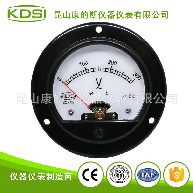 KDSI指针式圆形电压表AC300V