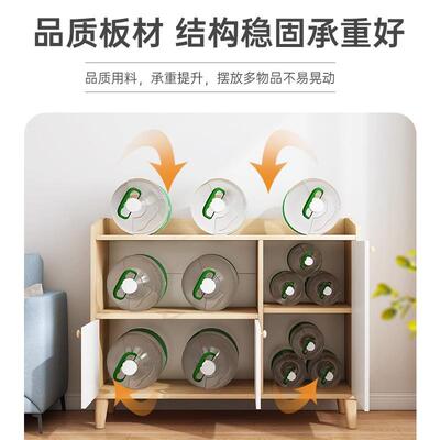 餐简边柜客厅柜子代约储物柜置AHZ物柜橱现柜家厨房碗用柜墙边收