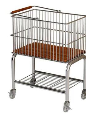 PSK分置层脏层篮双衣服收衣篮小推车衣物架浴室卫生间可移动脏衣