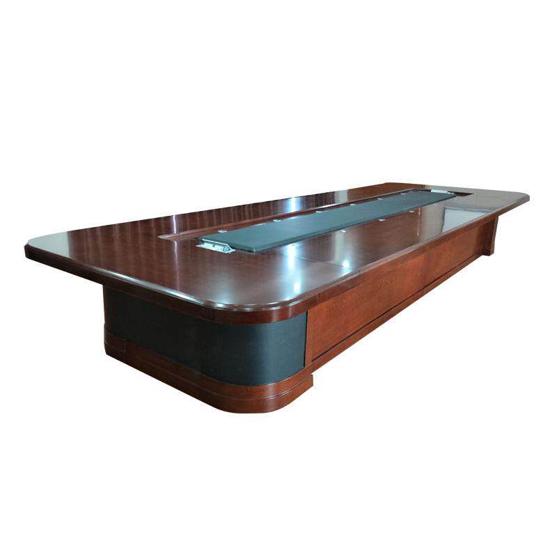 人椭圆油漆贴木皮会桌议PJV苏州麦叶办公家具多开会务商会议桌