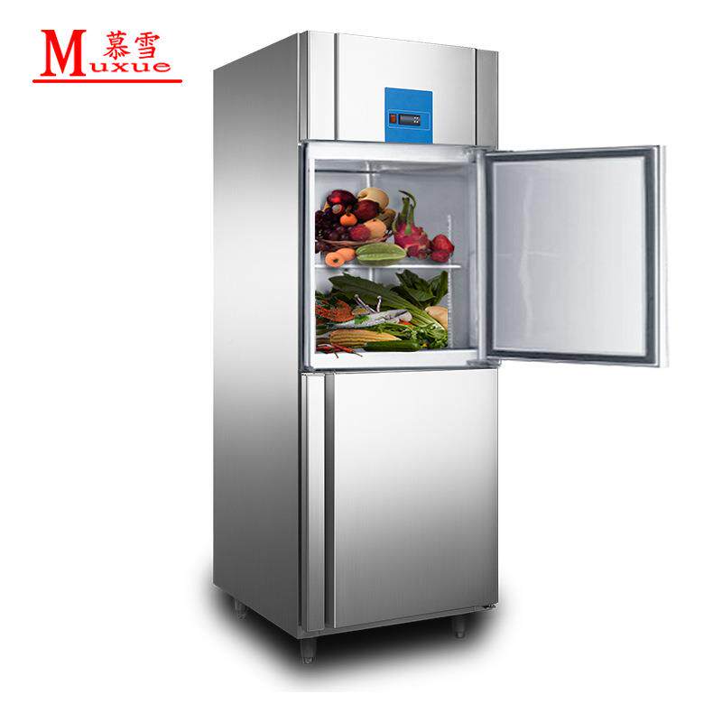 慕雪双机双温柜酒霜店工箱程用冷不锈钢冰柜风冷无厨房冰保VBQ鲜