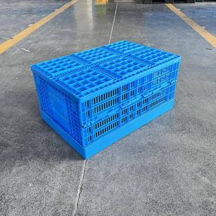 塑料折叠筐6输0 30CBL0周转塑料筐超市货架果蔬筐0运收纳塑胶框