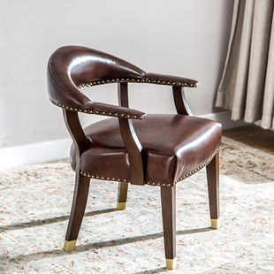 速发全座椅家木餐椅美椅办公椅书桌椅休闲式子简约熙和实具