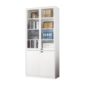 鑫震奥钢制2米高文件柜办公室收纳柜密码 锁储物柜凭证落地档案矮