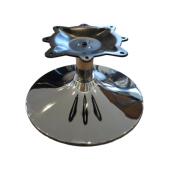 D06喇叭盘H架旋转沙发架360度椅子脚欧式 休闲椅底座旋转底座