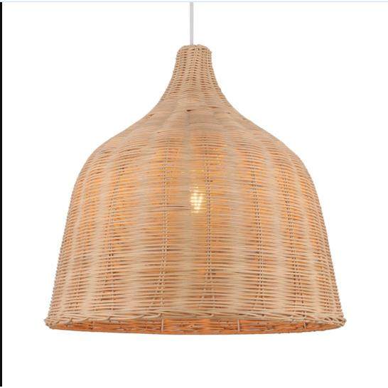 民宿禅意中式田园创意藤艺藤编灯罩卧室阳台餐厅婚庆竹编竹艺吊灯,家装灯饰光源,智能吊灯,淘宝优惠券,粉丝福利购,淘宝优惠卷