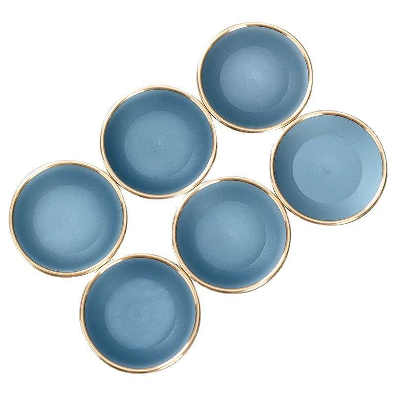 漆彩纯铜杯托手工铜杯垫创意杯托茶道茶杯垫茶具零配隔热垫,餐饮具,整套茶具,淘宝优惠券,粉丝福利购,淘宝优惠卷