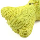 热销0.8 5mm圆蜡绳编蜡绳棉蜡绳吊牌绳黑色白色米色蜡绳标签绳