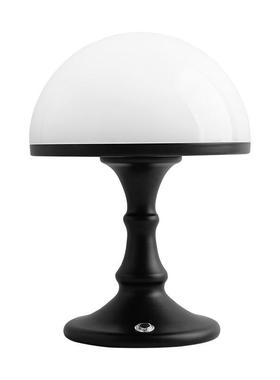 贝汉美创意黑白装饰品中古球型灯家居床头柜桌面送朋友小夜灯摆件