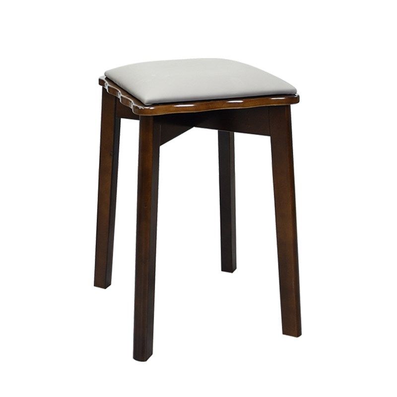 实木凳子可叠放软包板凳家用橡胶木餐椅J餐桌椅子小矮凳备用方凳,住宅家具,高脚凳,淘宝优惠券,粉丝福利购,淘宝优惠卷