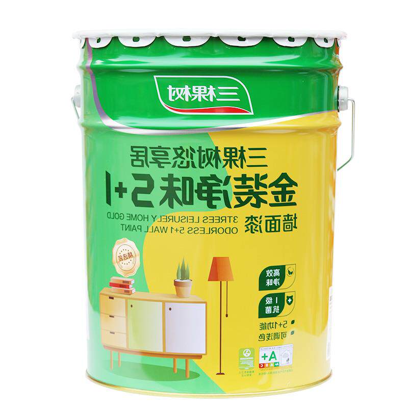 三棵树墙面漆内墙乳胶漆墙漆室内家用油漆自刷白色涂料环保内墙漆