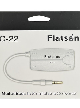 手机效果器接口 吉他内录声卡 弗兰格FlatsGons IRIG 2 库乐队伴